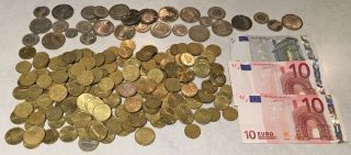 90 Swiss Francs,  56 Euros (vacation Money???) See Pictures
