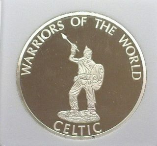 Warriors Of The World 2010 10 Francs - Celtic - Perfect Proof Deep Cameo