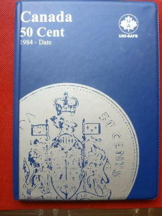 Canada 50 Cents 1968 - 2015 Nickel Set.  No 2003.  47 Coins Total