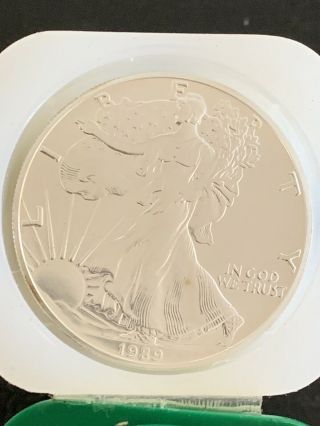 1989 Roll Of 20 Silver American Eagle 1oz.  999 Us Eagles $1 Bu Coins