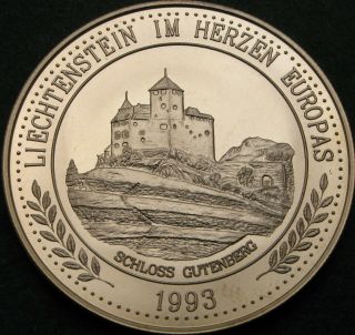 Liechtenstein 5 Ecu 1993 - Schloss Gutenberg - Aunc - 3448 ¤