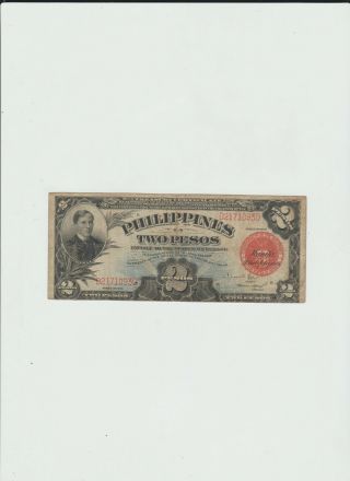 Philippines 2 Pesos 1936