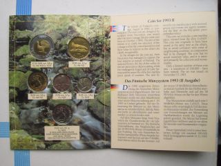Finland 1993 /II Official Coin Set KMS UNC High 3