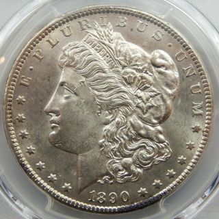 1890 CC Carson City Morgan Silver Dollar - PCGS Certified MS 62 2