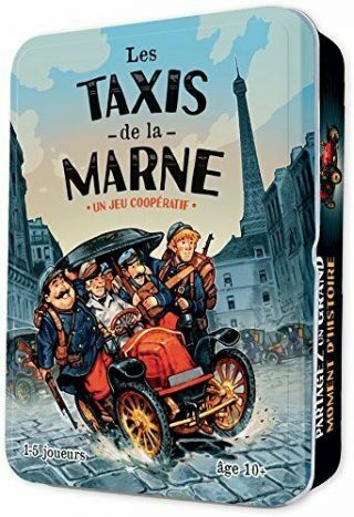 Asmodee Tax01 Board Game Les Taxis De La Marne French Version Play 1 - 5 Players