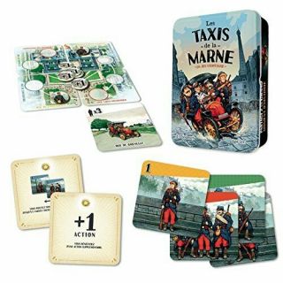 Asmodee TAX01 Board Game Les Taxis de La Marne French Version Play 1 - 5 Players 5