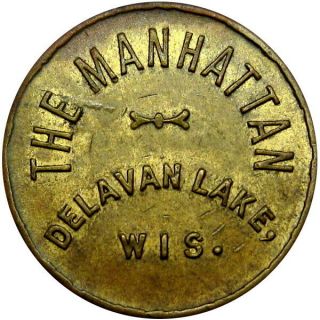 Delavan Lake Wisconsin Good For Token The Manhattan Scarce Town