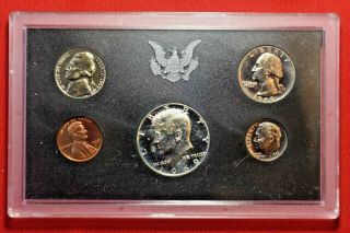 1969 United States Proof Set 5 Coins U.  S.  Blue Packaging