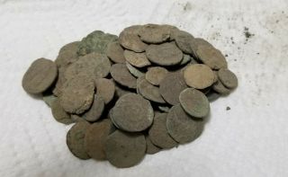 75 Lower Grade Uncleaned Roman Coins