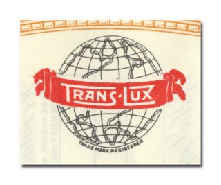 Trans - Lux Corporation Stock Certificate - Scoreboards,  Tickers 2
