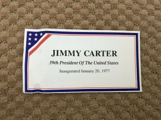 1977 Jimmy Carter 10K Gold Presidential Inaugural Medal Danbury 4