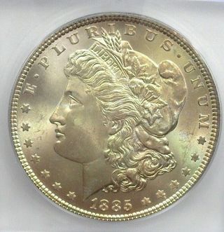 1885 Morgan Silver Dollar Icg Ms67 Lists For $2500