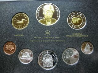 2007 Canada Silver Proof Set - 200th Anniversary Of Thayendanegea 8 Coin Set