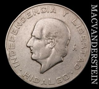 Mexico: 1955 Ten Pesos - Silver Scarce Nr375