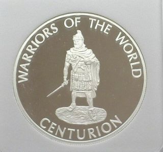 Warriors Of The World 2010 10 Francs - Centurion - Perfect Proof Dcam