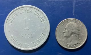 Culion Leper Colony Philippine Islands 1920 Peso Bureau of Health 3