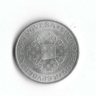 Portugal:50 Escudos 1972 Silver Xf (see Scans)