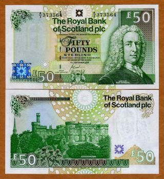 Scotland Royal Bank,  50 Pounds,  2005,  P - 367,  Unc