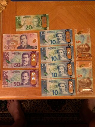Zealand Dollars - $220