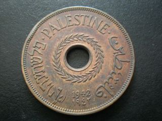 Palestine 1942 20 Mils (gvf)