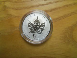 2004 Canada $5 Silver Maple Leaf D - Day Jour - J Privy