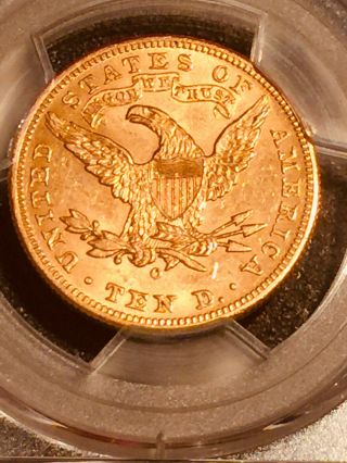 1899 - O Liberty head $10.  00 Eagle PCGS AU Details Cleaned 10