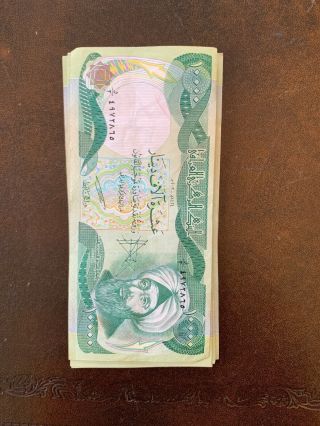 100,  000 IQD Currency - (10) 10,  000 IRAQI DINAR Notes - AUTHENTIC 3