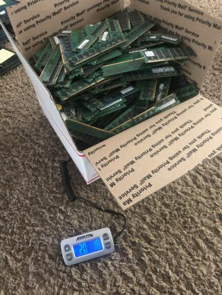 20 Lbs Computer Scrap Memory For Gold Recovery