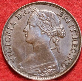 1860 Great Britain Farthing Foreign Coin
