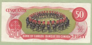 1975 Bank of Canada 50 Dollars Note - Lawson/Bouey - HB8424791 - UNC 2