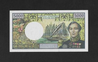 UNC 5000 francs 1996 FRENCH PACIFIC Tahiti - Caledonia - Hebrides 2