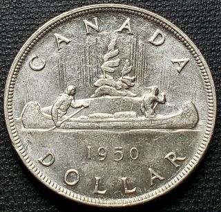 1950 Arn Canada Silver $1 Dollar Ms Arnprior Variety