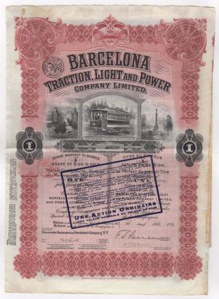 Barcelona Traction,  Light And Power Co. ,  Ltd