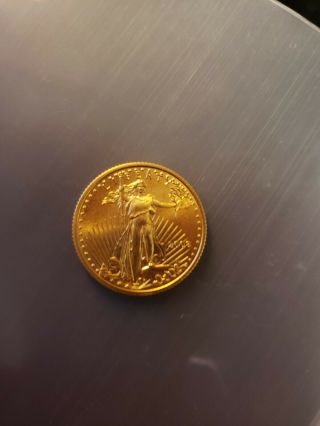 1/4 Oz Gold American Eagle $10 Us Gold Eagle Coin 2003