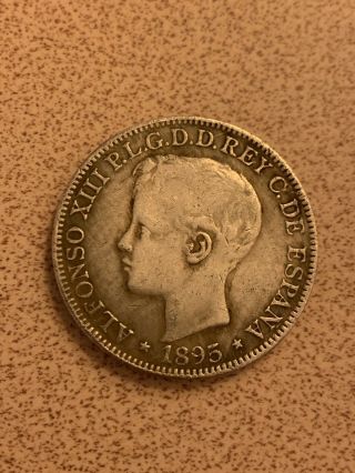 Puerto Rico 1895 Peso