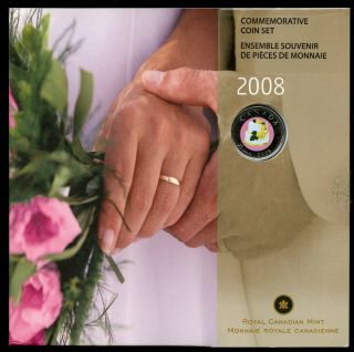 2008 Canada Wedding Commemorative Coin Set