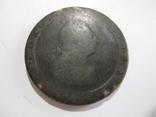 1797 Uk Great Britain George Iii Cartwheel Penny 503