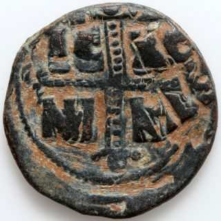 Error - Byzantine Coin Anonymous Ae Follis Michael Iv 1034 - 1041 Ad