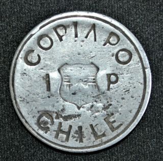 1865 Chile: Copiapo Emergency Issue Peso