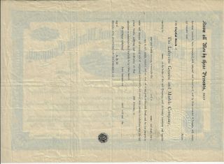 PENNSYLVANIA 1894 Lafayette Granite & Marble Co of Phila Stock Certificate 30 2