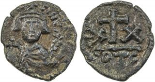 Byzantine Empire: Constans Ii,  641 - 668,  Ae 20 Nummia,  Carthage,  S - 1057