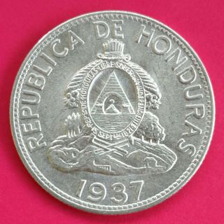 Honduras 1937 UN LEMPIRA UNC,  scarse in high grades 3