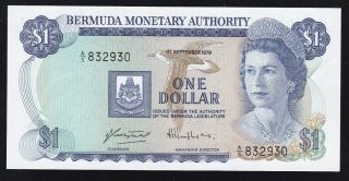 Bermuda - - - - - 1 Dollar 1979 - - - - - Unc - - - - -