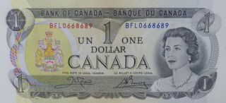 1973 CANADA 1 DOLLAR BANK NOTE UNCUT SHEET X 40 2