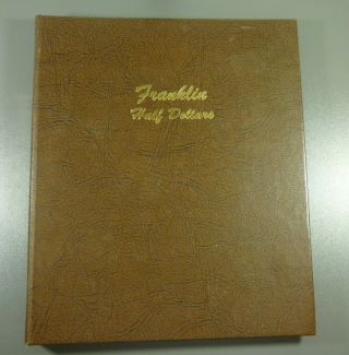 Franklin Half Dollar Set 1948 - 1963 Complete Set 35 Gem Coins Dansco Album