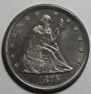 1875 Twenty Cent Piece 20c Km86