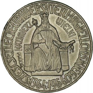 Poland: 10 zlotych copper - nickel 1964 (próba,  pattern,  KM Pr99) UNC 3