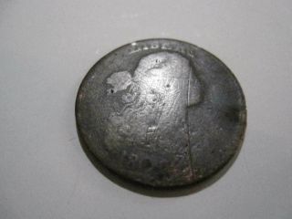 1801 Draped Bust Large Cent - 218 Years Old 342
