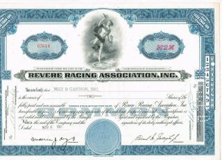 Revere Racing Association,  Inc. ,  1961,  Vf,