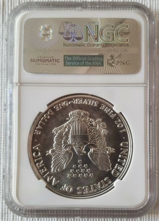1987 ASE NGC MS70 GRADED PERFECT 2